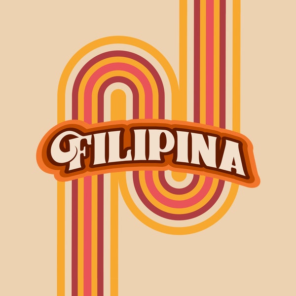 Filipina Retro Art- Digital Download