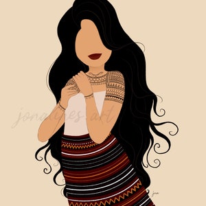 Igorota Filipina Art Print