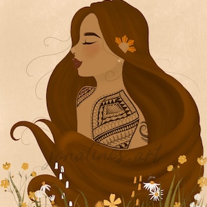 Dalagita Filipina Art Print