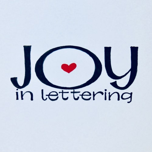 Joy Ruth Lettering joyinlettering - Etsy