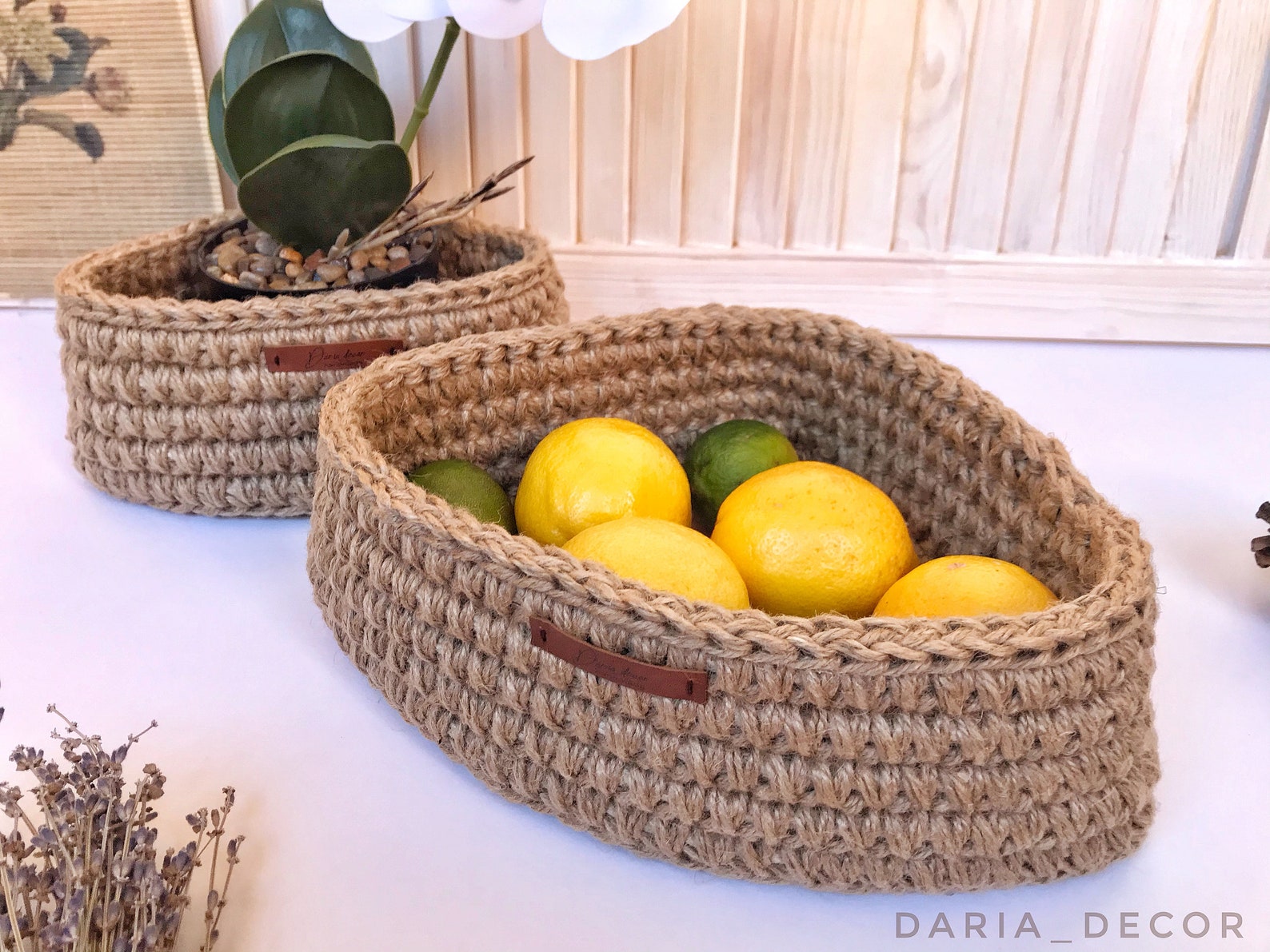 Natural Triangle Storage Baskets Corner shelf basket Etsy