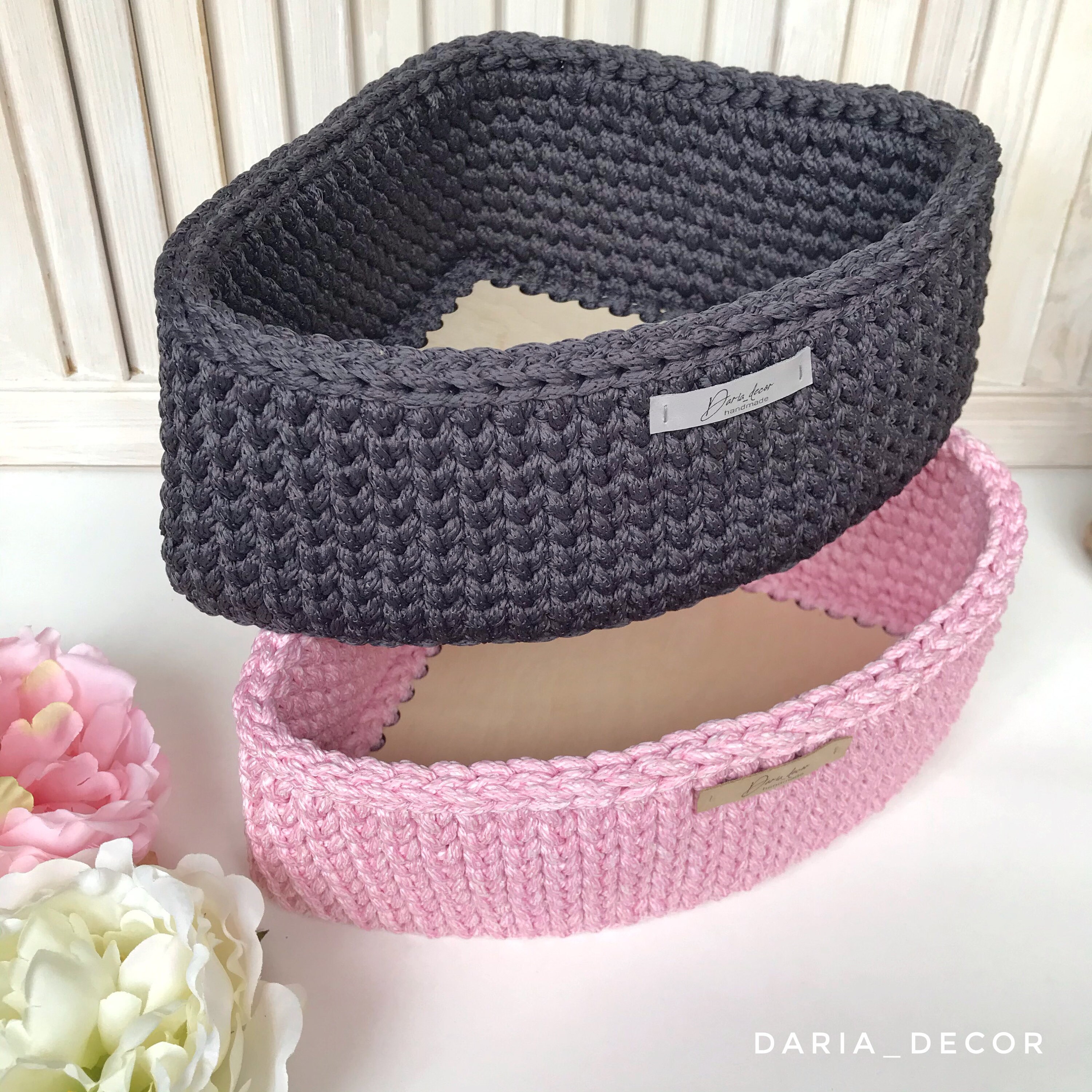 Corner shelf baskets Triangle Storage baskets Coffee table Etsy