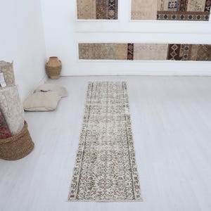 2x9 Vintage Rug,Handmade Runner,Old Runner Rug,Runner Rug,Vintage Runner,Corridor Rug,Oushak Runner,2x9 Turkish Runner,Carpet Runner,27469