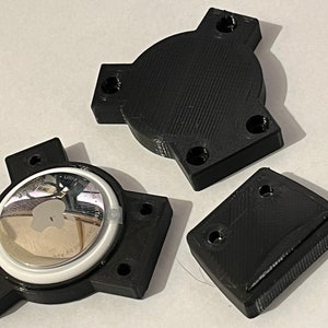 Fizik ICS AirTag Saddle Mount Holder Bracket and optional Light Mount