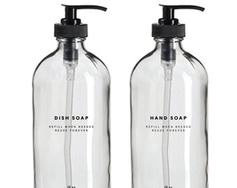 Hand & Dish, 2 Body Wash, 2 Shampoo