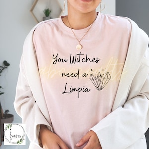 You witches need a limpia SVG, SVG for Cricut, Halloween, Brujeria, Spanglish , Download, SVG, Halloween Download