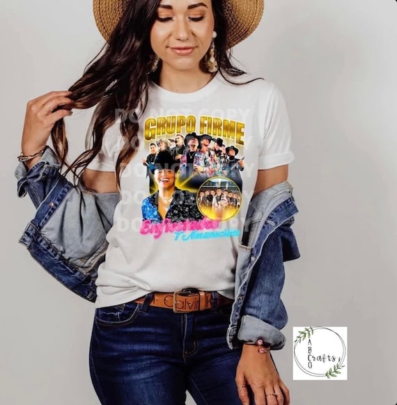 GRUPO FIRME T SHIRT Camisa De Grupo Firme - Etsy