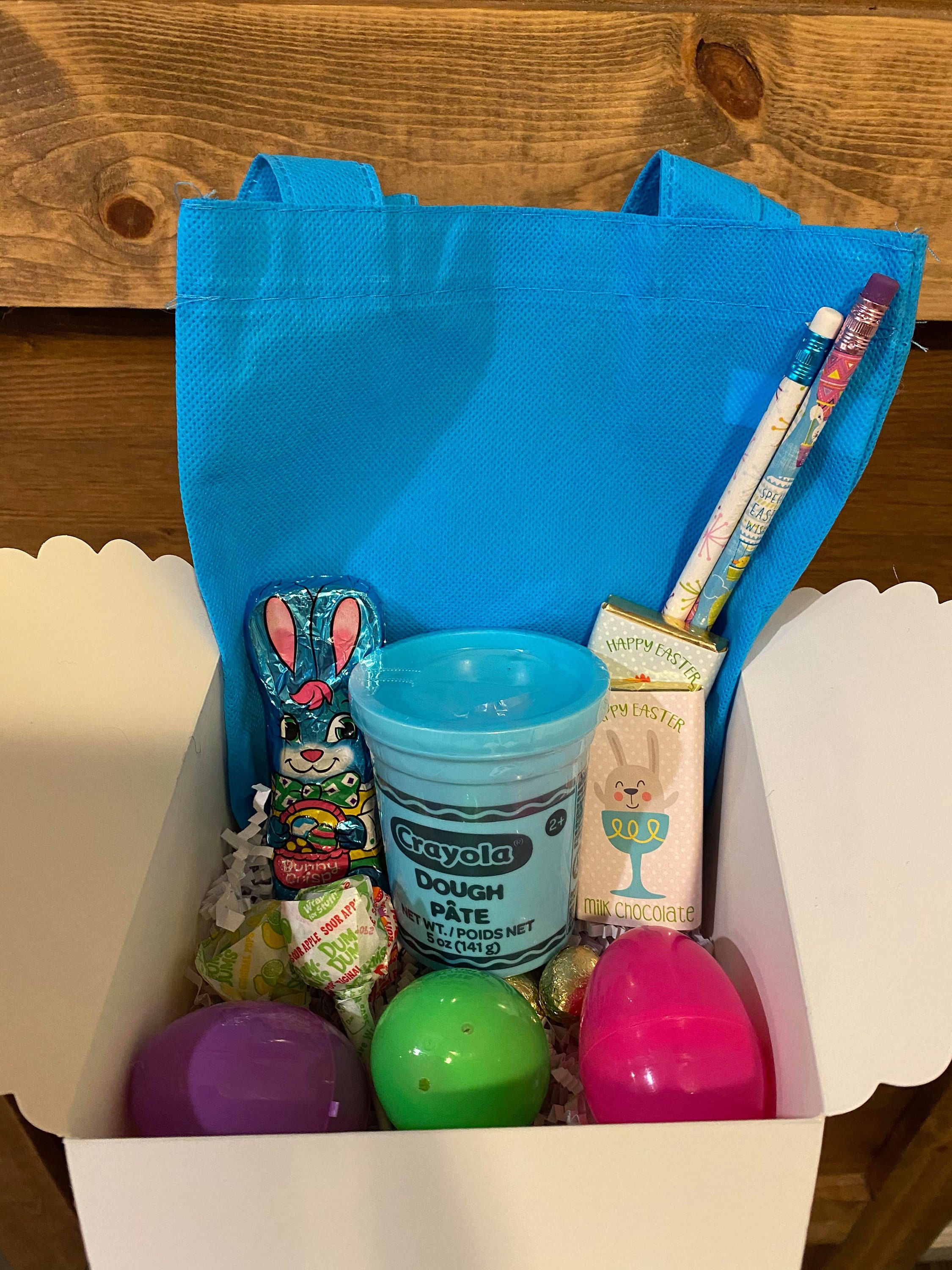 Easter Box Easter for the kids Personalized Bag Custom Etsy