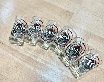 Shot Glasses, Mexican Shot Glasses, Chingones Shot Glasses, Gift idea