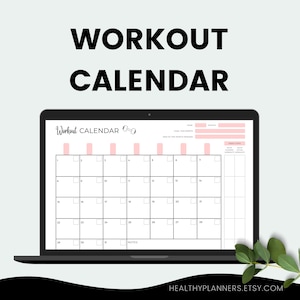 Workout calendar, plan and log your monthly workouts image 6