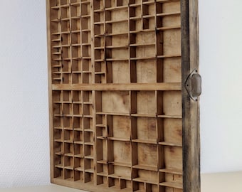 Setzkasten Französisch Druckerei Retro