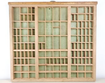 Setzkasten Druckerei Vintage Druckerei Kasten