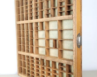 Setzkasten Druckerei Kasten Retro Vintage Druckerei