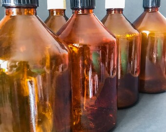 Vintage Arzneiflasche , Apothekerflasche , große Flasche 30 cm hoch