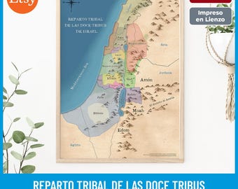 Early Christianity Map: Seven Churches of Asia Minor Poster (36