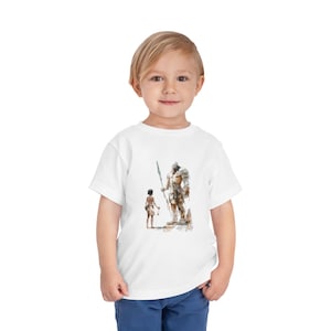 David and Goliath Toddler Shirt: Custom Christian Kids Tee