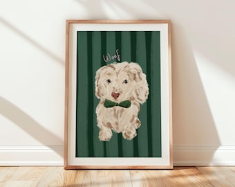 Dachshund Art Print: Sausage Dog Gift