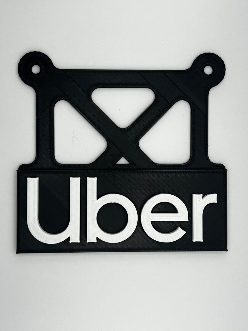 Uber Sticker Holder for Delivery Vehicle Uber Sticker Etsy Canada