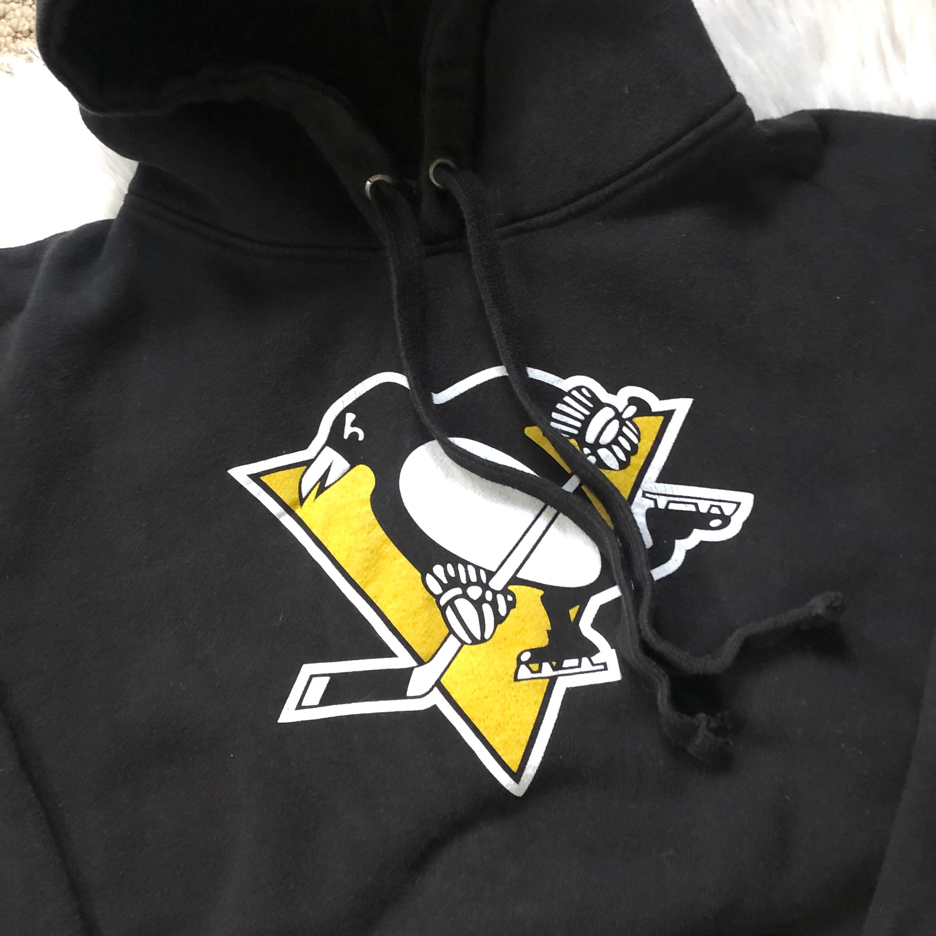  NHL Pittsburgh Penguins Zip Hoodie, Extra Large