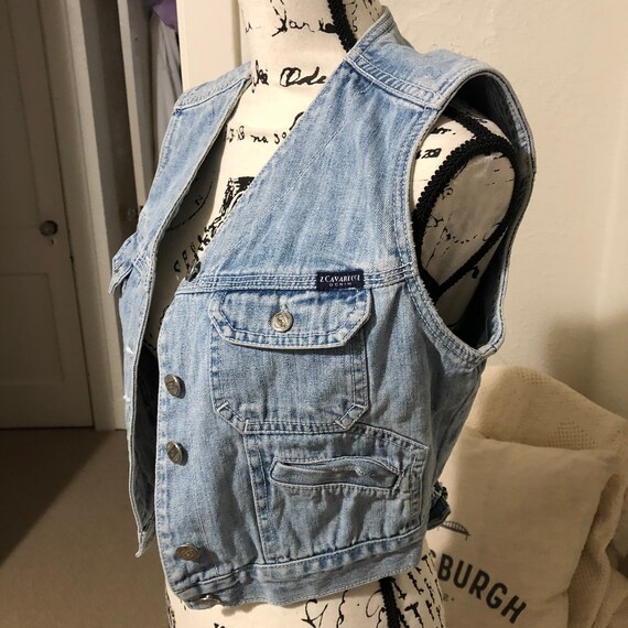 Vintage Denim Vest - image 4