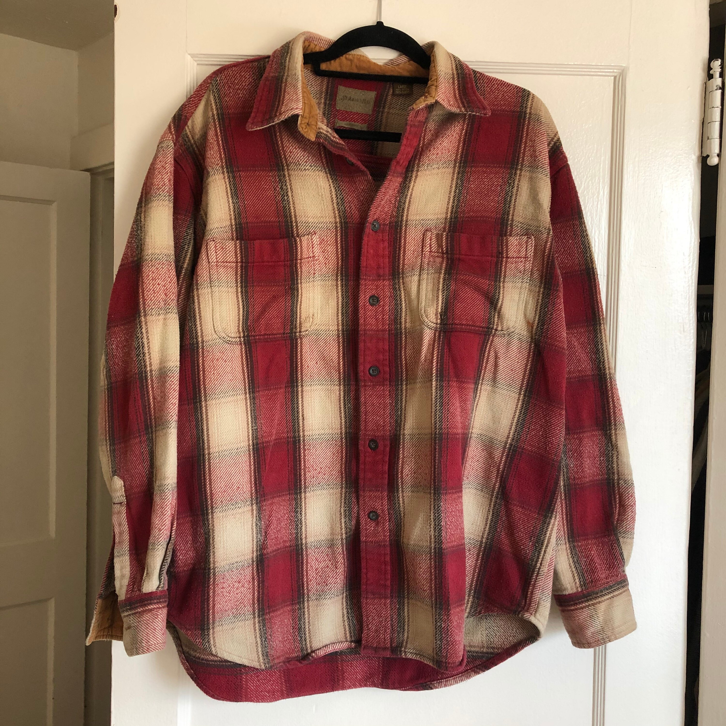 Perfect Vintage Classic Red Flannel | Etsy
