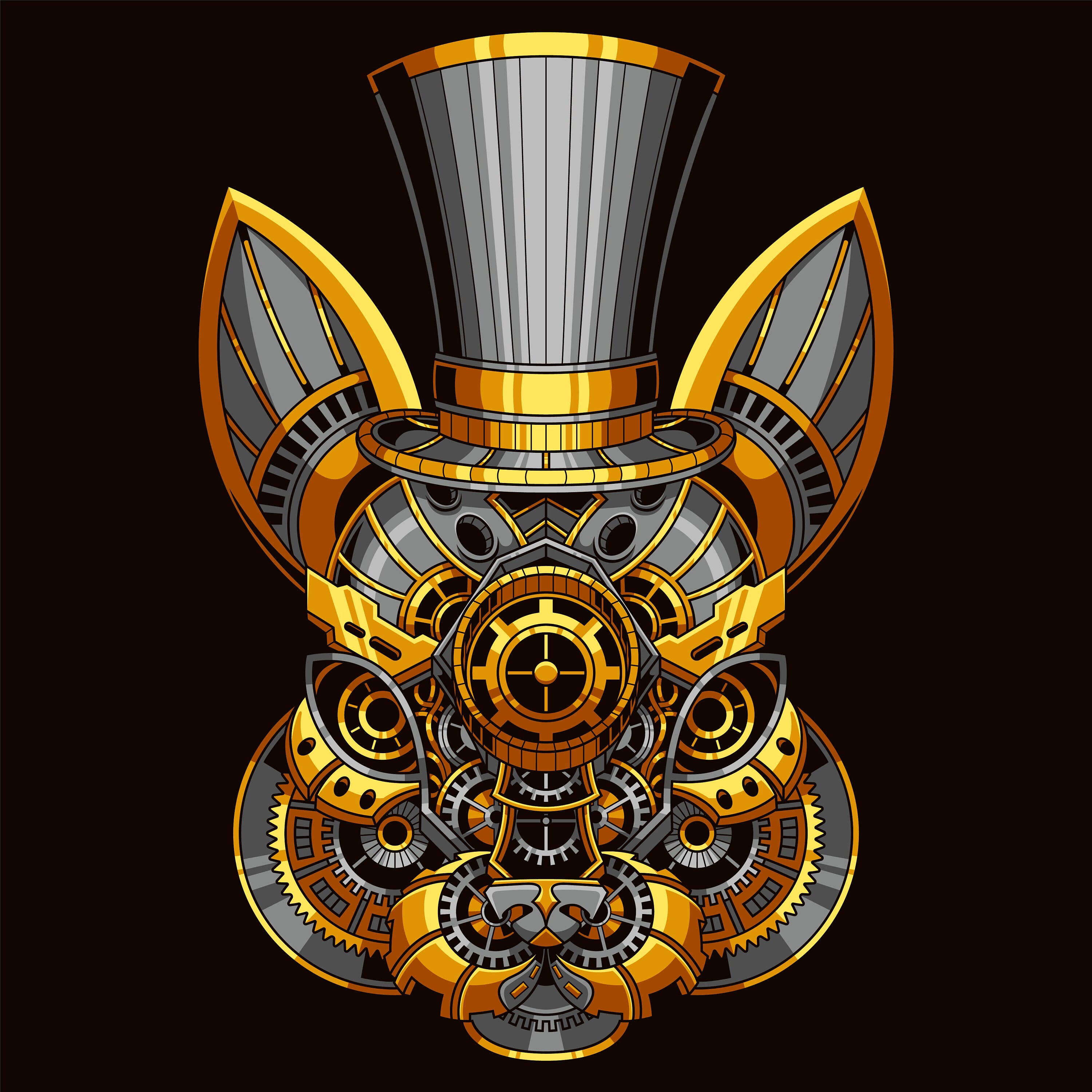STEAMPUNK: A Digital Grayscale Coloring Book Pdf - Etsy