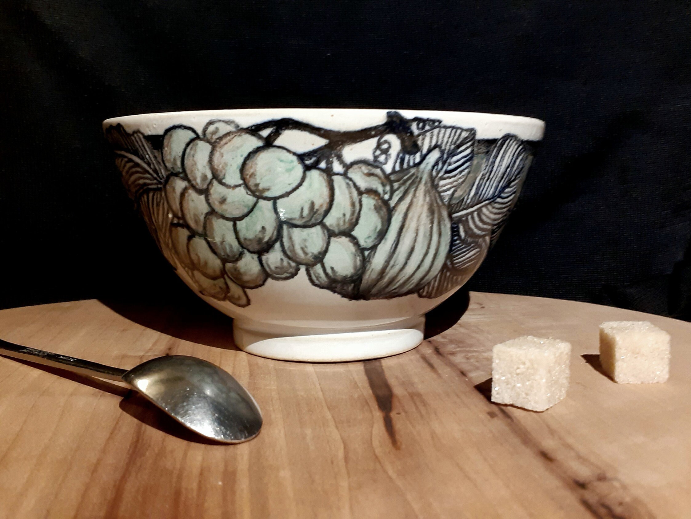 Bol en Céramique Figue Raisin Collection Alexandra