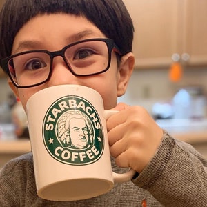 Funny Music Mug Bach Music Pun Unique Music Present For Musician Classical Music Gift For Music Lover