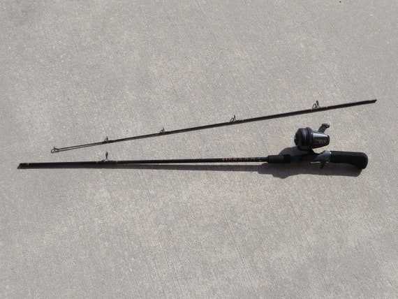 Vintage Johnson Country Mile 10 Rod and Reel Combo 
