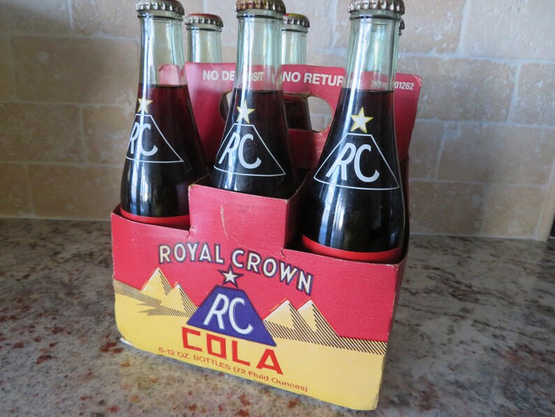 VTG 1980s Royal Crown RC Cola Soda Pop Can 12oz (355ml) Aluminum Cleveland OH
