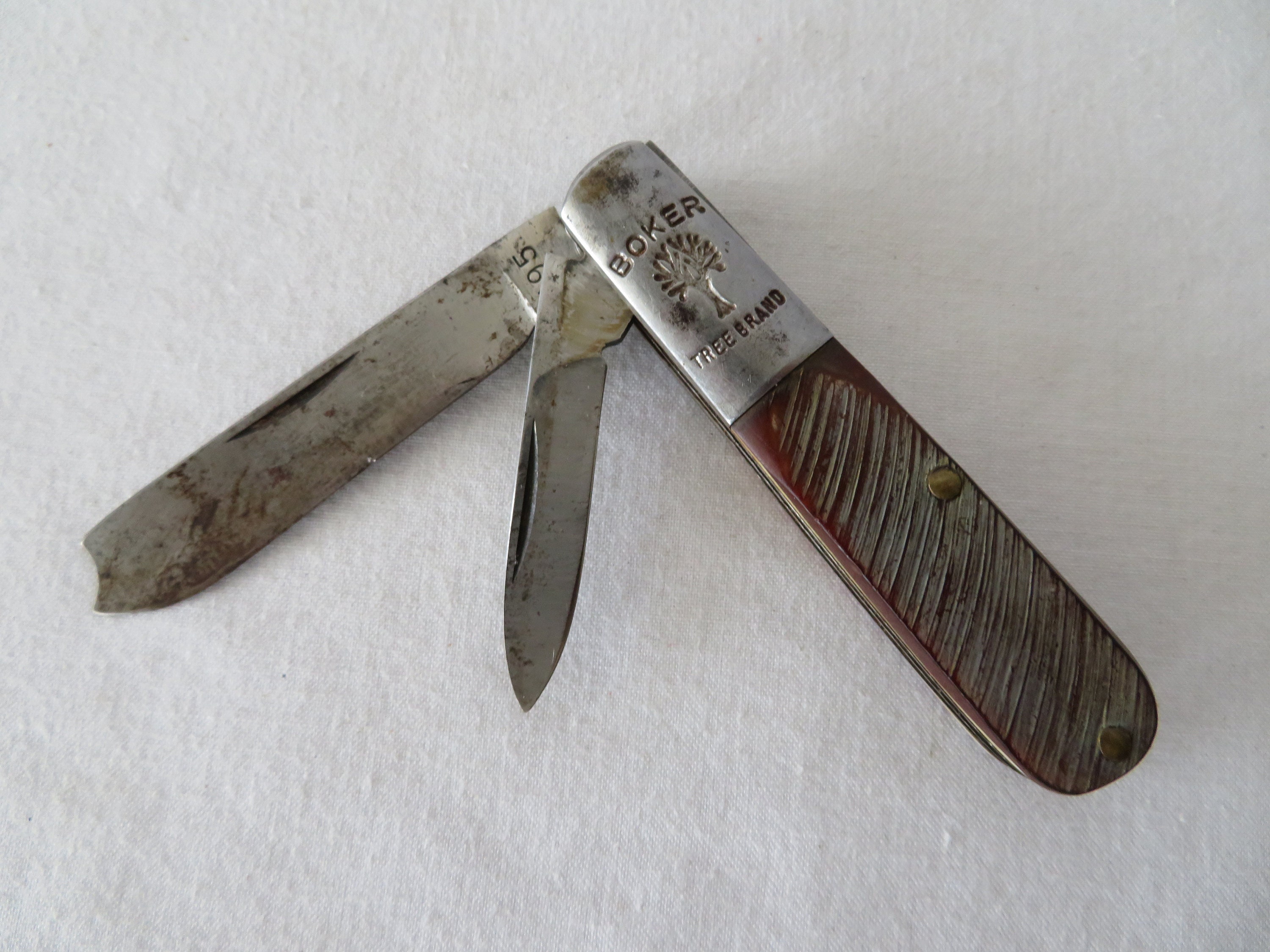 Vintage Boker Tree Brand Saw Cut Delrin 495 Razor Barlow Folding Knife -   Canada