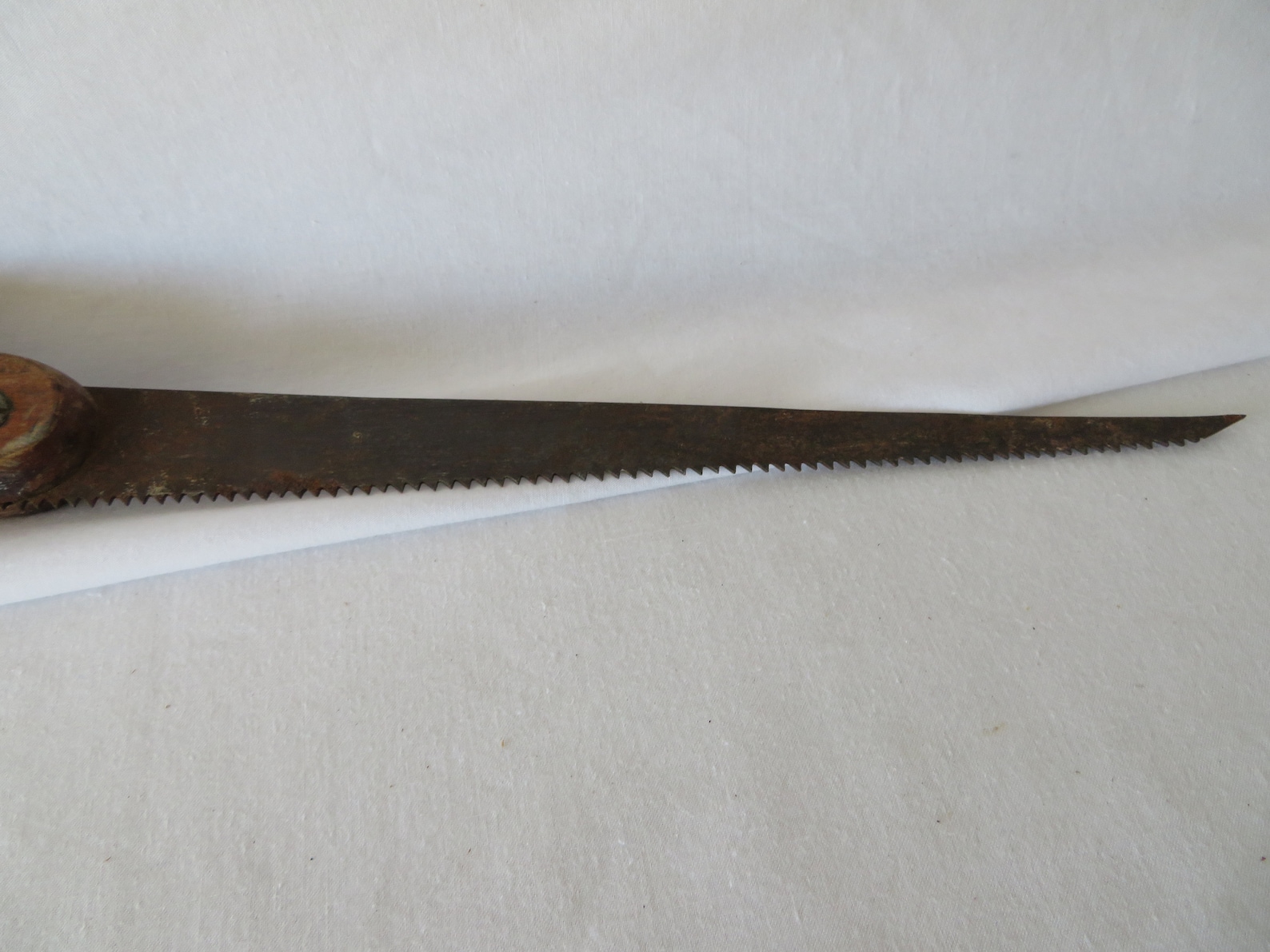 Vintage Keyhole or Compass Saw with Wooden Handle Etsy