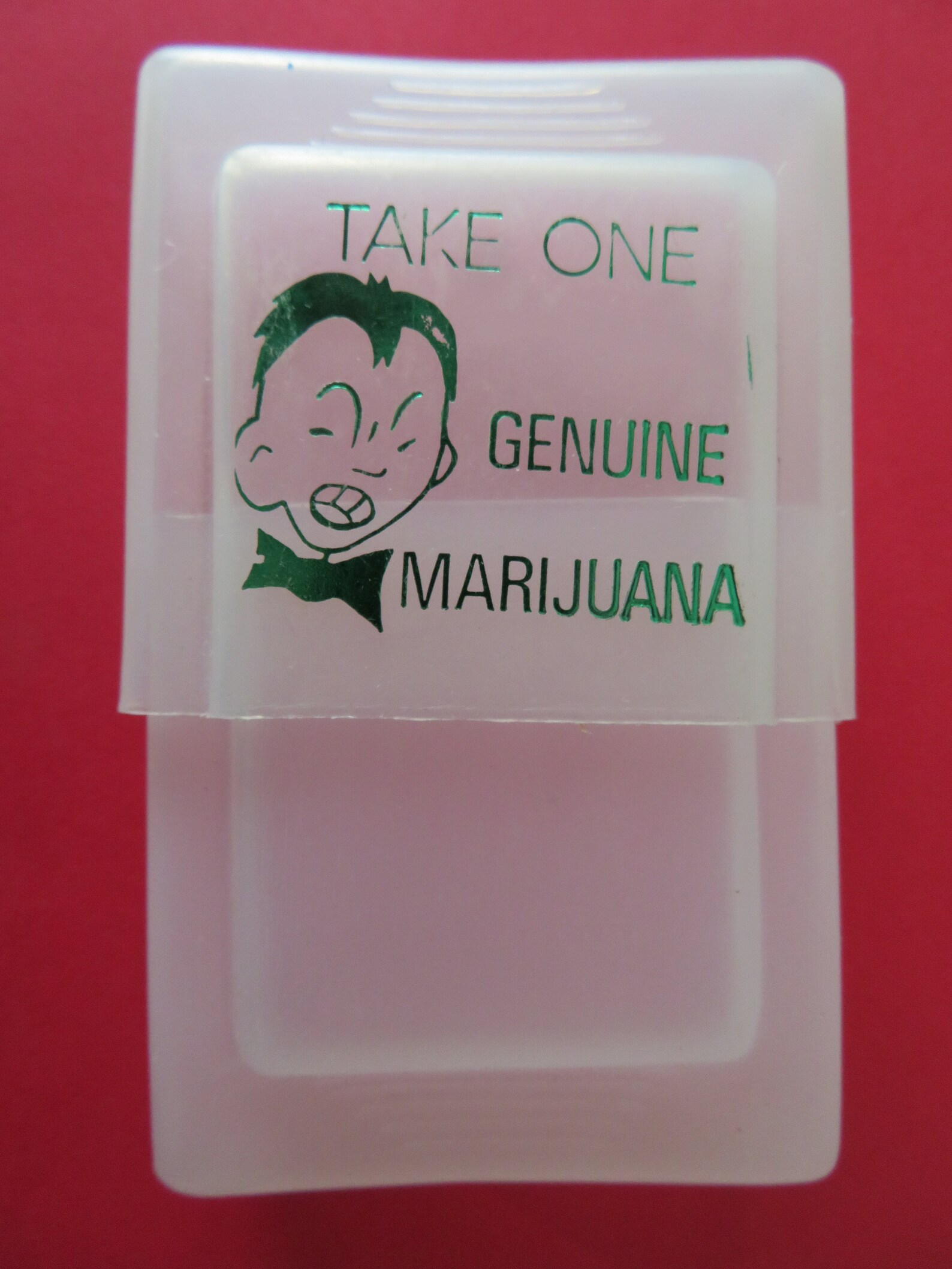 Vintage Plastic Cigarette Case with Match Holder Etsy