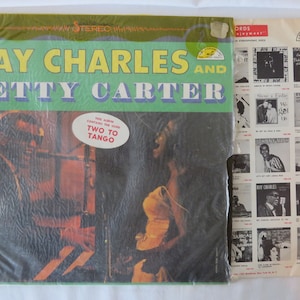 Ray Charles and Betty Carter  ABC-Paramount  Full Color Fidelity Record