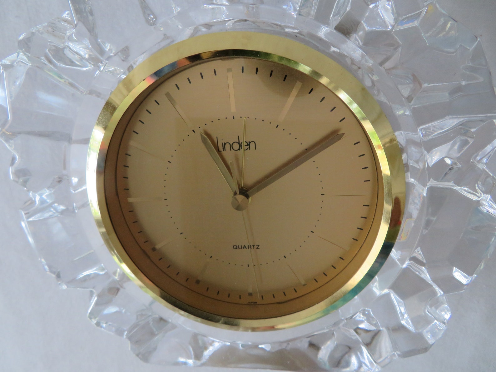 Linden Quartz Mantle/desk Clock Etsy