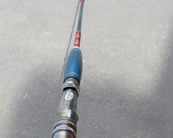 Ice Fishing Pole, Metal Ice Fishing Rod Portable Copper For Lake 