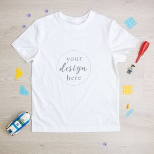 Kids shirt mockup, Toddler mockup template