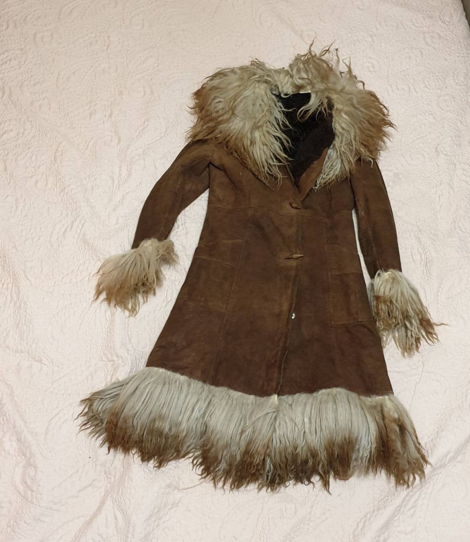 Vintage Afghan Coat Penny Lane/szXSS/Rare from196Os 1970s Etsy