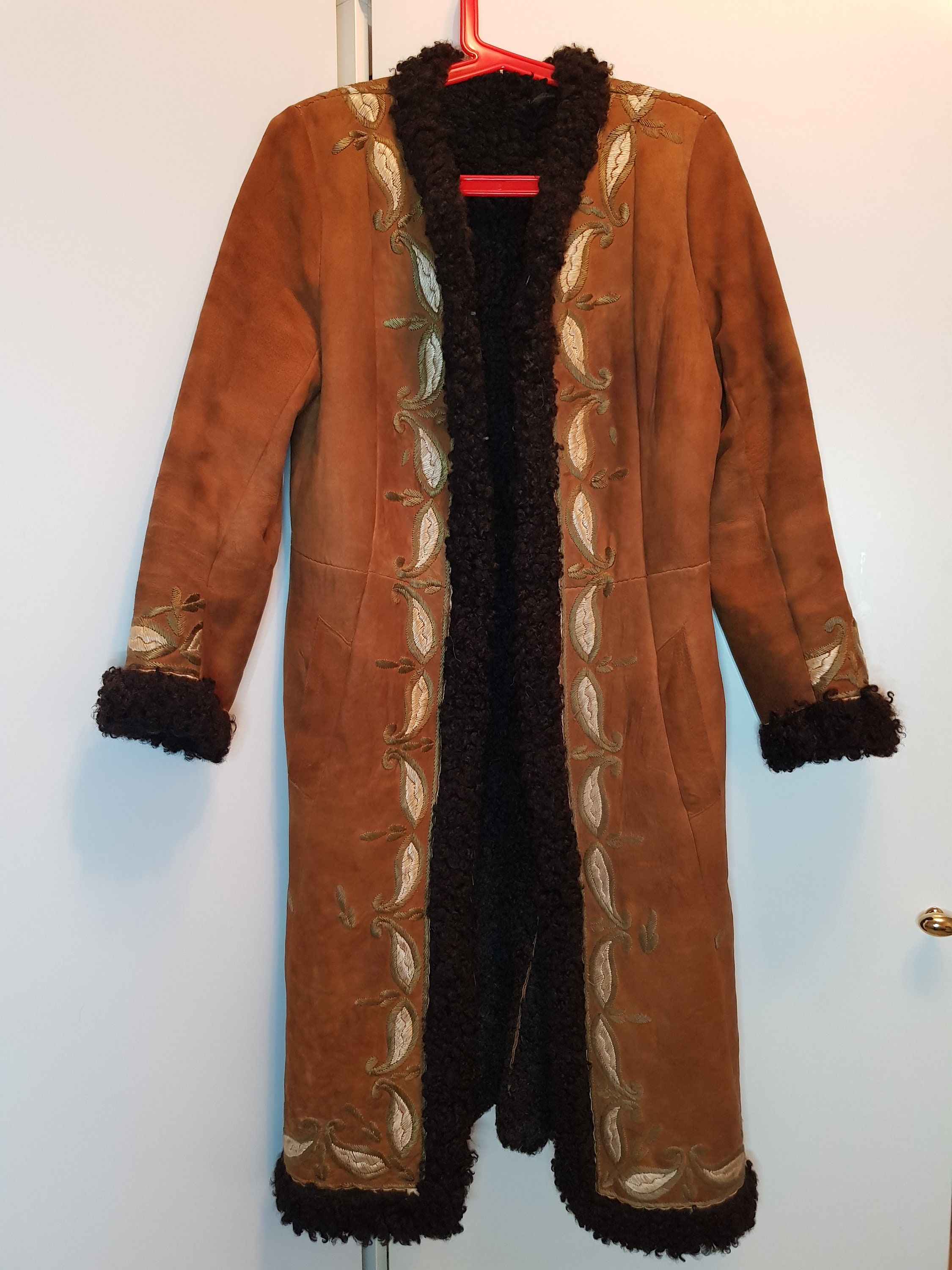 Vintage Afghan Coat Penny Lane/szS/Rare from1960s 1970s Boho Etsy