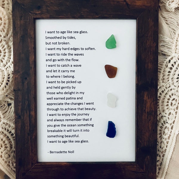 Sea Glass Wall Art - Etsy