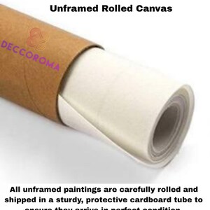 Original Hand-Painted Abstract Oil Painting – Modern Textured Canvas Wall Art for Living Room, Bedroom, and Office Decor image 5