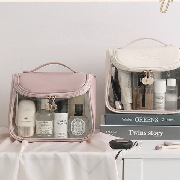 Clear Toiletry Bag for Women Etsy