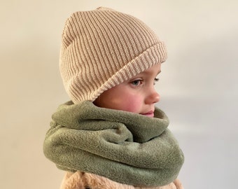 Cappello berretto per bambini - cappello lavorato a maglia - berretto per bambini - cappello invernale - costine - muts