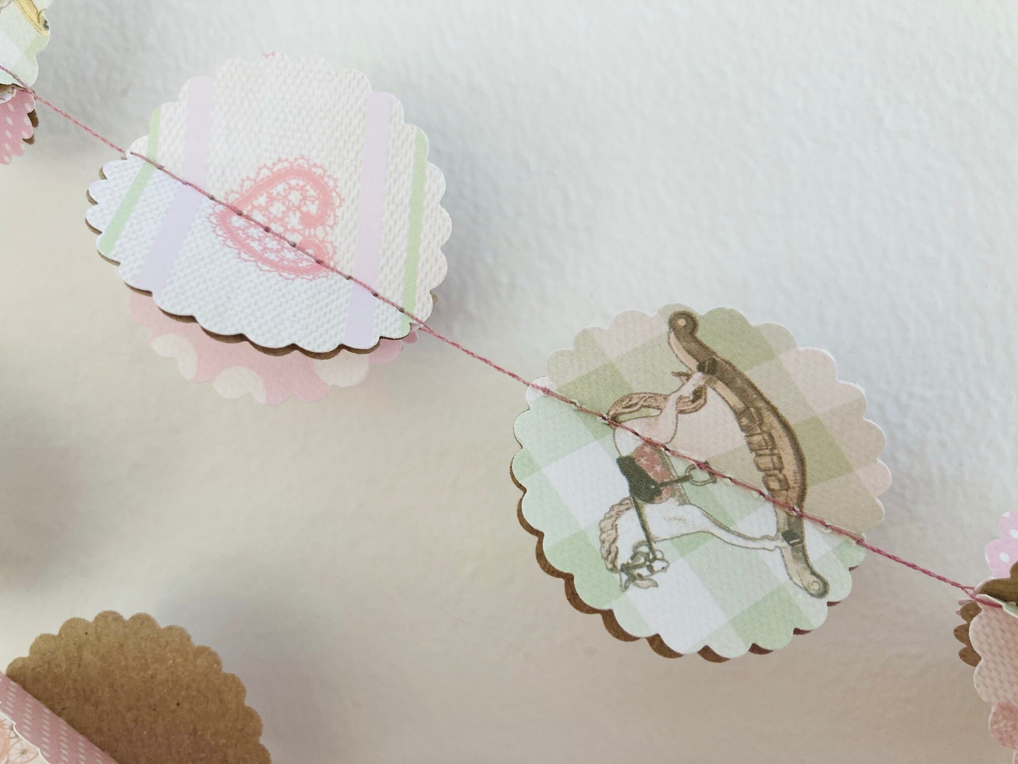 Garland Baby girl Nursery decoration 2m./80inch. Etsy