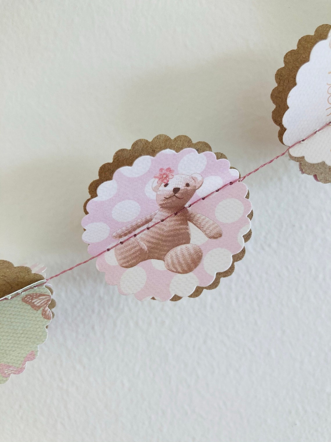 Garland Baby girl Nursery decoration 2m./80inch. Etsy