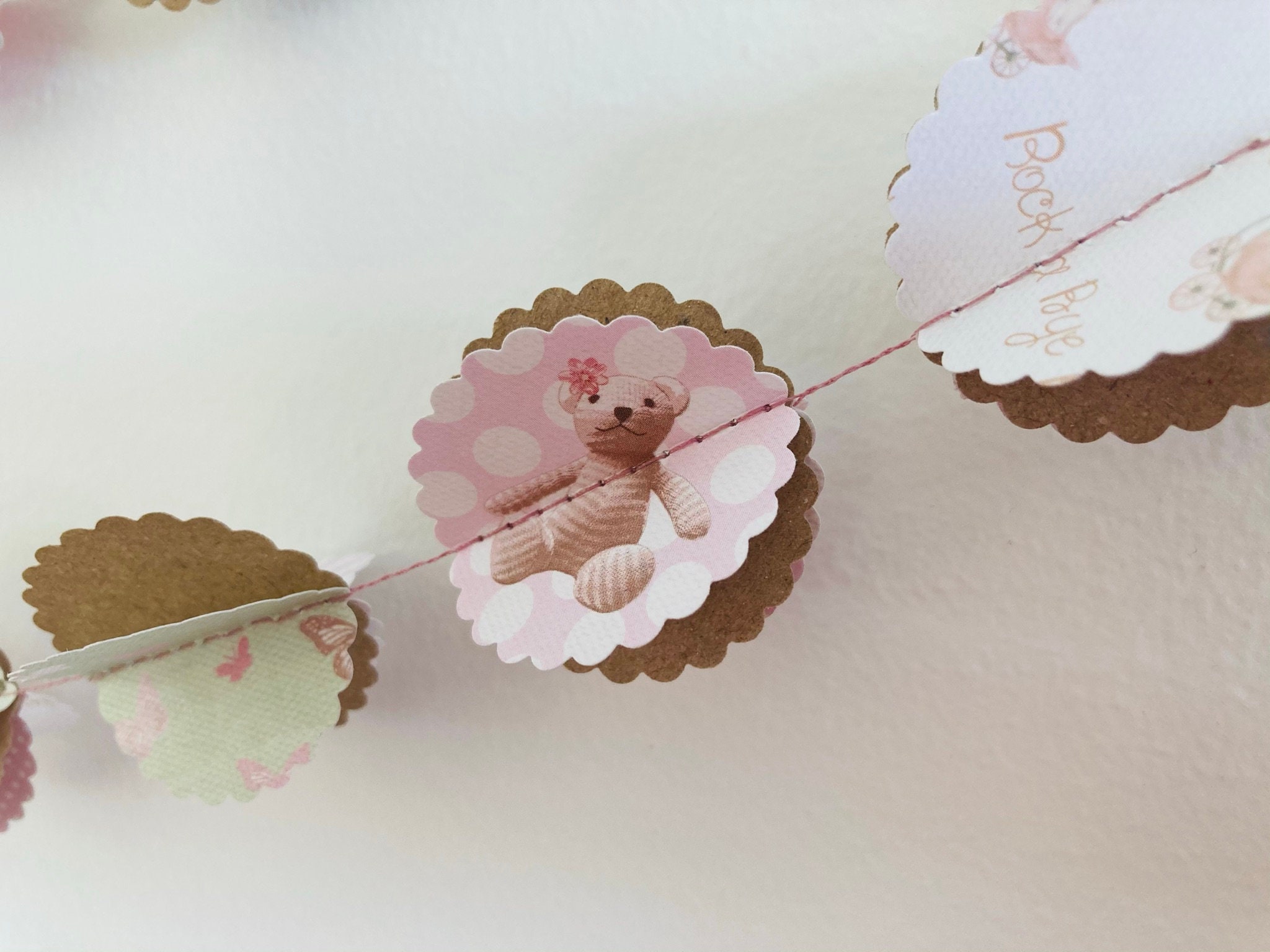 Garland Baby girl Nursery decoration 2m./80inch. Etsy