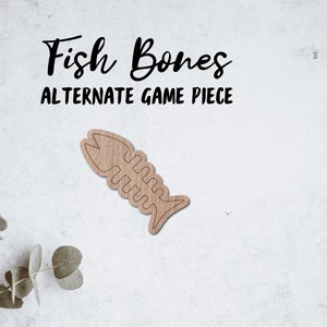Fischgräten Laserdatei Spielfigur - SOFORTIGER Download - svg pdf Ai - Glowforge k40 Donner - Holzspiele - Laservogelwald