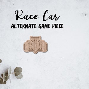Raceauto formule 1 racespel stuk - INSTANT download - svg dxf Ai - glowforge k40 thunder - houten spellen - laser