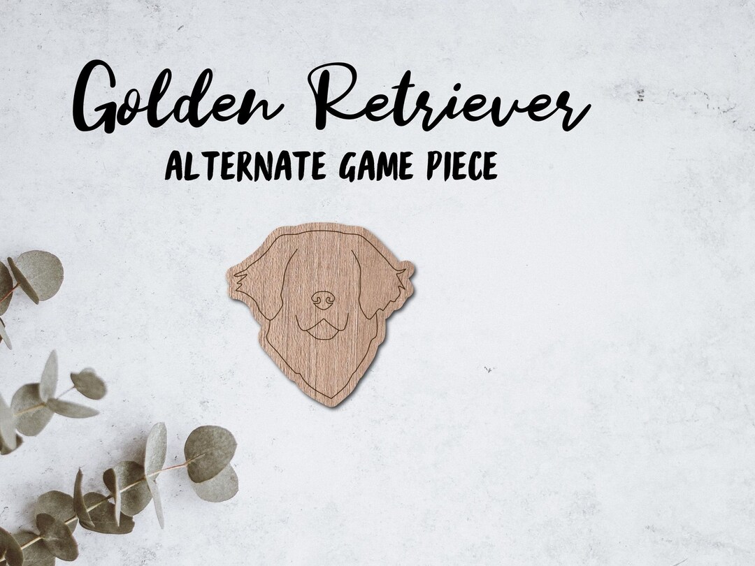 Golden Retriever Laser File Game Piece - INSTANT Download - Svg Pdf Ai ...