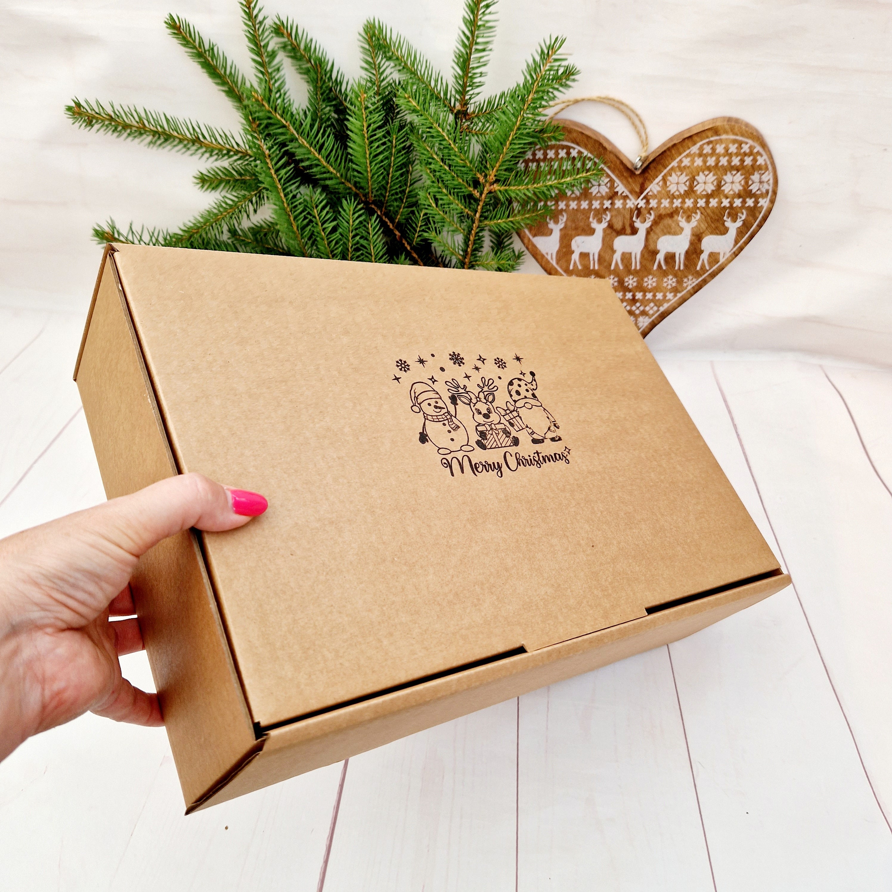 10 Gift Boxes, Small Jewelry Gift Box, Kraft Gift Box, Robins Egg